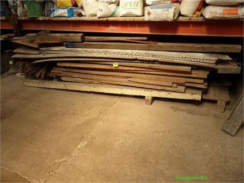 Posten Sperrholzplatten und Aluminiumbleche