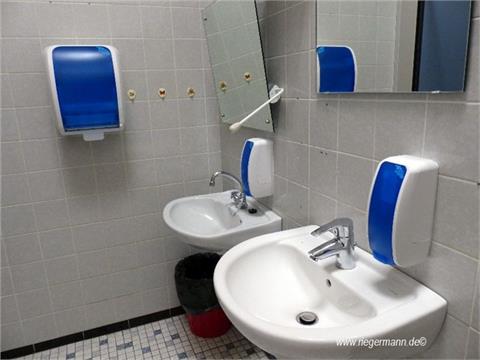 Rauminhalt Herren-Toilette