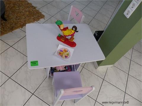 Kindertisch mit 2 Stühlen