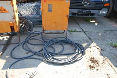 Baustromanschlusskasten mit Kabel